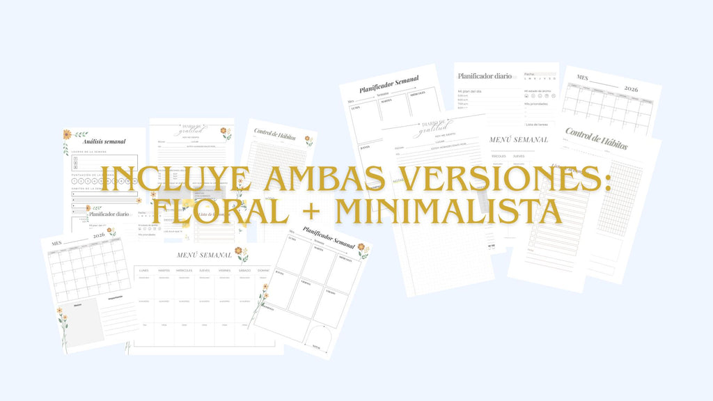 Pack organización - Descargables e imprimibles